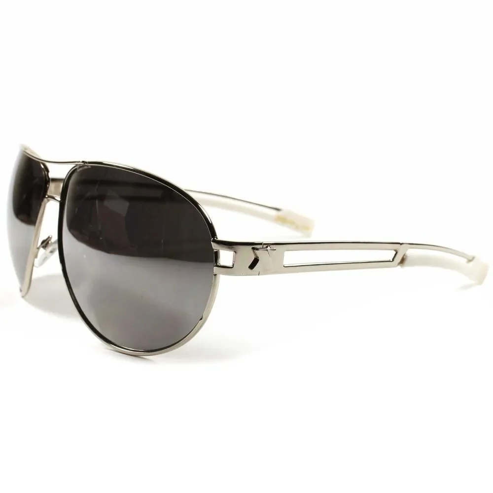Mirrored Fancy Designer Retro Mens Womens Military Style Oversized Sunglasses